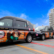 『鬼滅の刃』ラッピングタクシー