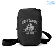 コスパ「シルエットバイク志摩リン ミニショルダーポーチ」（C）あfろ・芳文社／野外活動プロジェクト