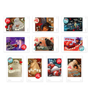 『ベイマックス』OH MY CAFE「ステッカー」（C）Disney