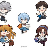 サンシャインシティプリンスホテル『エヴァンゲリオン』コラボの描き起こしミニキャライラスト（C）カラー