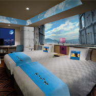 サンシャインシティプリンスホテル『エヴァンゲリオン』コラボのコンセプトルーム（北の湖の廃墟）（C）カラー