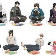 「『銀魂』フェア～食える時に食っとかないとね～」アニメイトで開催。新グッズ「アクリルスタンド」（C）空知英秋／集英社・テレビ東京・電通・BNP・アニプレックス