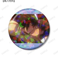 「七咲 逢󠄀 場面写ホログラム缶バッジ AMNIBUS＆アニメイト限定特典」