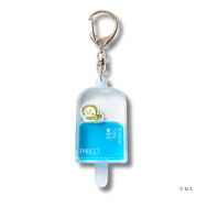 「コジコジとパルコの夏休み。」飲食ノベルティ「アイスキャンディー型オイルキーホルダー」（C）M.S