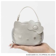 『HELLO KITTY × BRILMY リップが縦に収納できる ズボラに優しいミニコスメポーチ BOOK SILVER ver. SPECIAL PACKAGE.』　