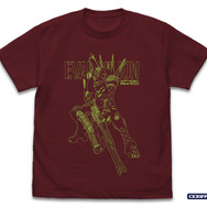 コスパ「エヴァンゲリオン新2号機α Tシャツ BURGUNDY」（C）カラー