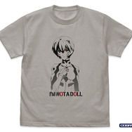 コスパ「綾波レイ グラデーション Tシャツ LIGHT GRAY」（C）カラー