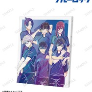 描き下ろし 集合 試合前の準備中ver. Ani-Art clear label キャンバスボード