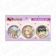 TVアニメ『東京リベンジャーズ』「ホロカンバッジセット　バースデーパーティー ver.」（C）和久井健・講談社／アニメ「東京リベンジャーズ」製作委員会