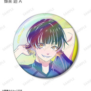 描き下ろし 試合前の準備中ver. トレーディング Ani-Art clear label オーロラ缶バッジ