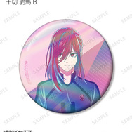 描き下ろし 試合前の準備中ver. トレーディング Ani-Art clear label オーロラ缶バッジ