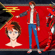 『鎧真伝サムライトルーパー』凱_キャラクタービジュアル