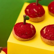 りんごのキャラメルシュークリーム