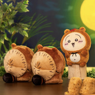 B賞：たぬきぬいぐるみS 全3種