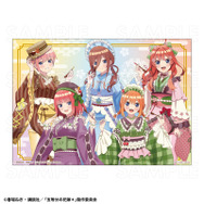 「五等分の花嫁＊　和パフェドレスver.」購入特典A3クリアポスター（C）春場ねぎ・講談社／「五等分の花嫁＊」製作委員会