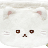 いしよわちゃん後輩ちゃん登場テーマ「ぬいぐるみ巾着　後輩ちゃん」（C）2025 SAN-X CO., LTD. ALL RIGHTS RESERVED.