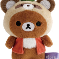 リラックマようかいハロウィン「チャイロイコグマ（たぬき）　てのりぬいぐるみ」（C）2025 SAN-X CO., LTD. ALL RIGHTS RESERVED.