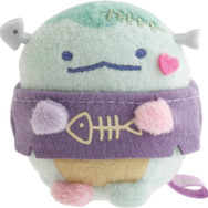 すみっコぐらし スプーキーハロウィン「とかげ　てのりぬいぐるみ」（C）2025 SAN-X CO., LTD. ALL RIGHTS RESERVED.