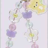 「リラックマ　ビーズストラップ」（C）2025 SAN-X CO., LTD. ALL RIGHTS RESERVED.