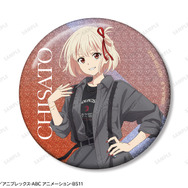 meagratiaコラボ 描き下ろし 錦木千束 75mmグリッター缶バッジ イベント限定特典