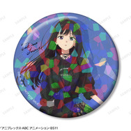 meagratiaコラボ 描き下ろし 井ノ上たきな 75mmグリッター缶バッジ AMNIBUS＆アニメイト限定特典