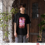 デコラティブTシャツ 1（獅堂光＆ノヴァ）ブラック