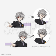 アクリルヘアクリップ（2種）【価格】各1,320円（税込）