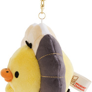 リラックマ×ミスタードーナツ「ぶらさげぬいぐるみ　キイロイトリ（エンゼルフレンチ）」（C）MISDO 25（C）SAN-X