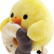 リラックマ×ミスタードーナツ「ドーナツまくまくぬいぐるみ　キイロイトリ（エンゼルフレンチ）」（C）MISDO 25（C）SAN-X