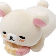 リラックマ×ミスタードーナツ「ドーナツまくまくクッション　コリラックマ（ストロベリーカスタードフレンチ）」（C）MISDO 25（C）SAN-X