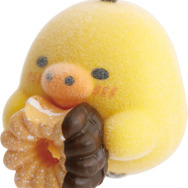 リラックマ×ミスタードーナツ「プチリラックママスコット　キイロイトリ」（C）MISDO 25（C）SAN-X