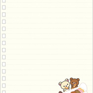 リラックマ×ミスタードーナツ「B6SP ノート」（C）MISDO 25（C）SAN-X