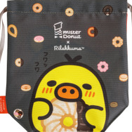 リラックマ×ミスタードーナツ「巾着」BACK（C）MISDO 25（C）SAN-X