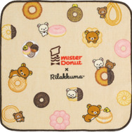 リラックマ×ミスタードーナツ「ミニタオル」（C）MISDO 25（C）SAN-X
