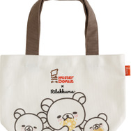 リラックマ×ミスタードーナツ「ミニトートバッグ」（C）MISDO 25（C）SAN-X