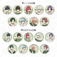 ホログラムカンバッジ(ブラインド)White&Pistachio ver.