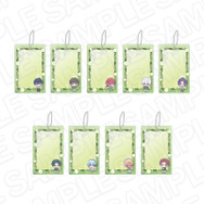 フォトフレームキーホルダーWhite&Pistachio ver.