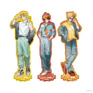 にじさんじから「三ミ一体！！！！！！」グッズ登場【ラメアクリルスタンド】（C）A ／N