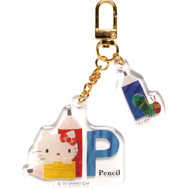「はらぺこあおむし×ハローキティ　ツインアクリルキーホルダー」Pencil