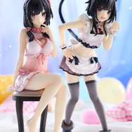 「『この素晴らしい世界に祝福を！』 めぐみん 原作版 猫耳メイドver.」＆「ゆんゆん 原作版 ネグリジェver.」（C）暁なつめ・三嶋くろね　発行：株式会社KADOKAWA