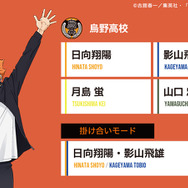 スペシャルボイス「烏野高校」モデル