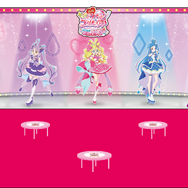 「映画公開記念　キミとアイドルプリキュア♪コラボイベント in 横浜ランドマークタワー」推しキャラ　ぬり絵コーナー（C）2025 映画キミとアイドルプリキュア♪製作委員会（C）ABC-A・東映アニメーション
