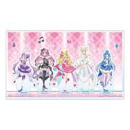 『映画キミとアイドルプリキュア♪』×Cafe Fan Baseオリジナルコラボグッズ「アクリルジオラマ」（C）2025 映画キミとアイドルプリキュア♪製作委員会（C）ABC-A・東映アニメーション
