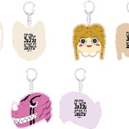 サガラ刺繍キーホルダー（A／B／C）