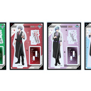 「COCO'Sと新たなる到達点（ユートピア）～DELICIOUS NIGHT（デリシャス ナイト）～キャンペーン」ココス限定！オリジナルアクリルスタンドパネル ランダム全4種／990円（C）UTA☆PRI-MOVIE TN PROJECT