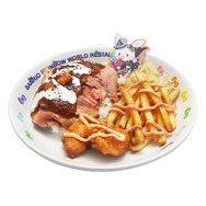 ウィッシュミーメルの明太子マヨソース唐揚げ＆ローストビーフ