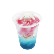 シナモロールのぶどうゼリーソーダ