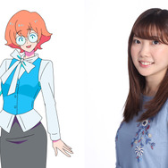 TVアニメ『Let's Play クエストだらけのマイライフ』ルーシー・ライト：諸星すみれ（C）Let's Play製作委員会