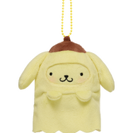 Happyくじ「Sanrio characters Halloween 2025」ぬいぐるみチャーム賞：ポムポムプリン（C）2025 SANRIO CO., LTD. APPROVAL NO. E25080701