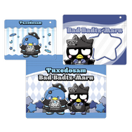 Happyくじ「Sanrio characters Halloween 2025」ジッパーバックSET賞　タキシードサム、バッドばつ丸（C）2025 SANRIO CO., LTD. APPROVAL NO. E25080701